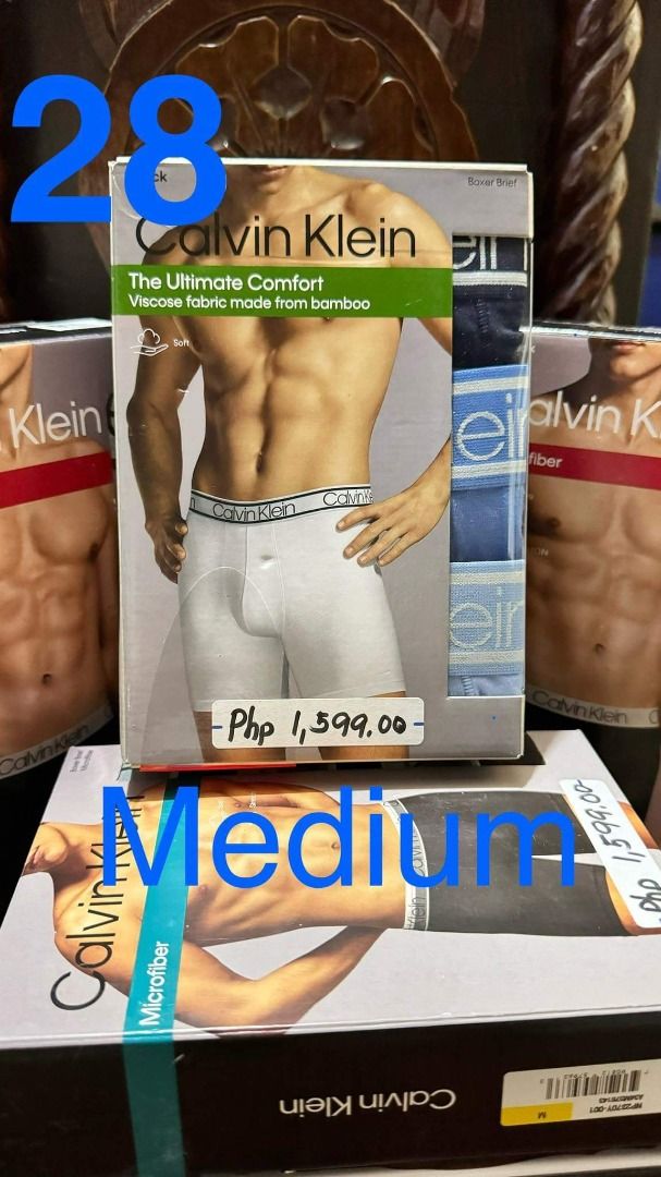 Calvin Klein The Ultimate Comfort (Category: Underwear) located in Manila. Submitted by rodelramos.rivera (Listing ID 1290611961, Image 1). Description: Calvin Klein The Ultimate Comfort (Viscose fabric from bamboo) 3pcs/pack authentic from the USA.