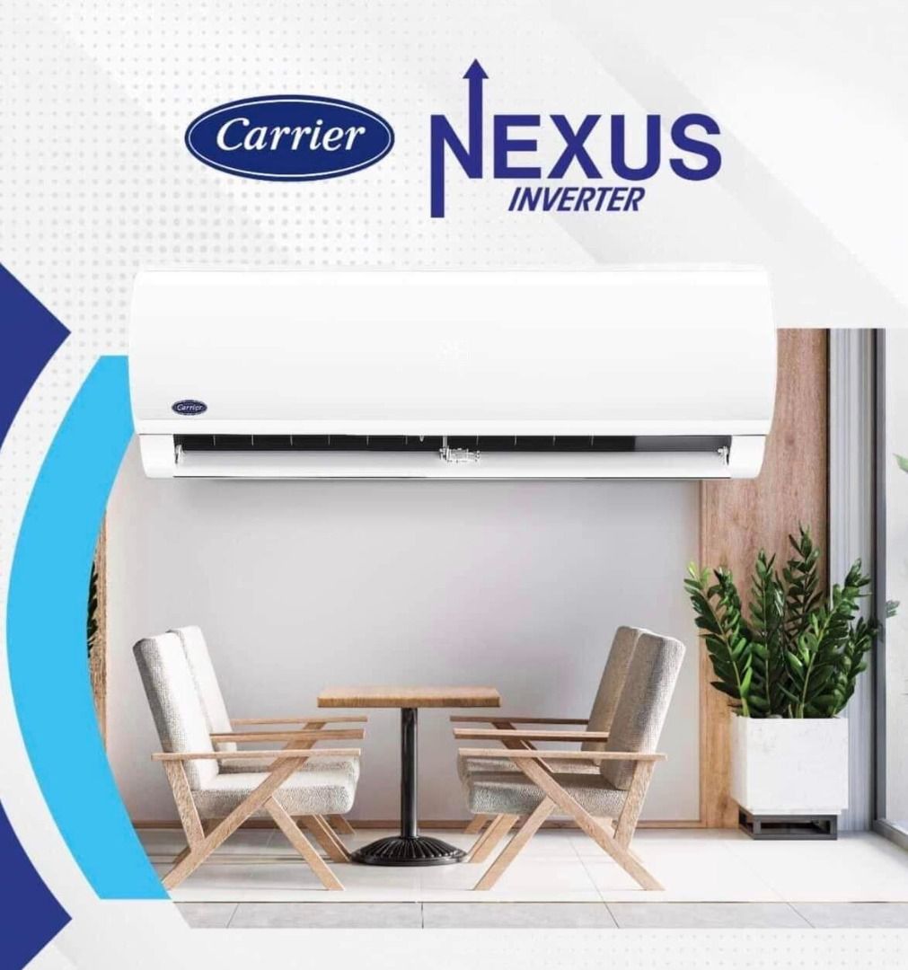 Carrier Split Type Aircon Inverter with Free Installation, TV & Home ...