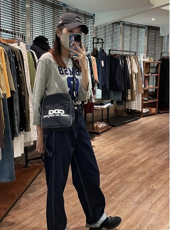 CDG COMME des GARCONS SHOULDER BAG (SMALL) 川久保玲斜跨包斜