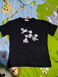 Celine Puppy Print Shirt