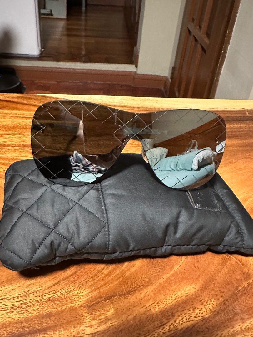 Chanel shield runway sunglasses 2025