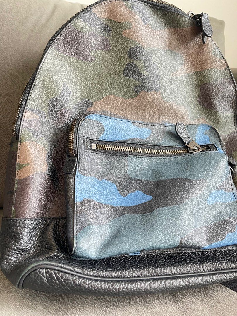 Coach army backpack sales