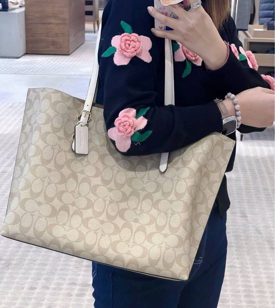 Coach bag big size on sale