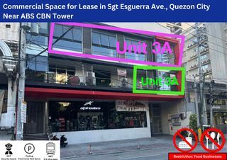 COMMERCIAL SPACE for LEASE in Sgt Esguerra Ave