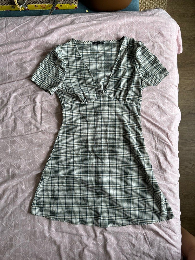 Cotton on plaid outlet dress