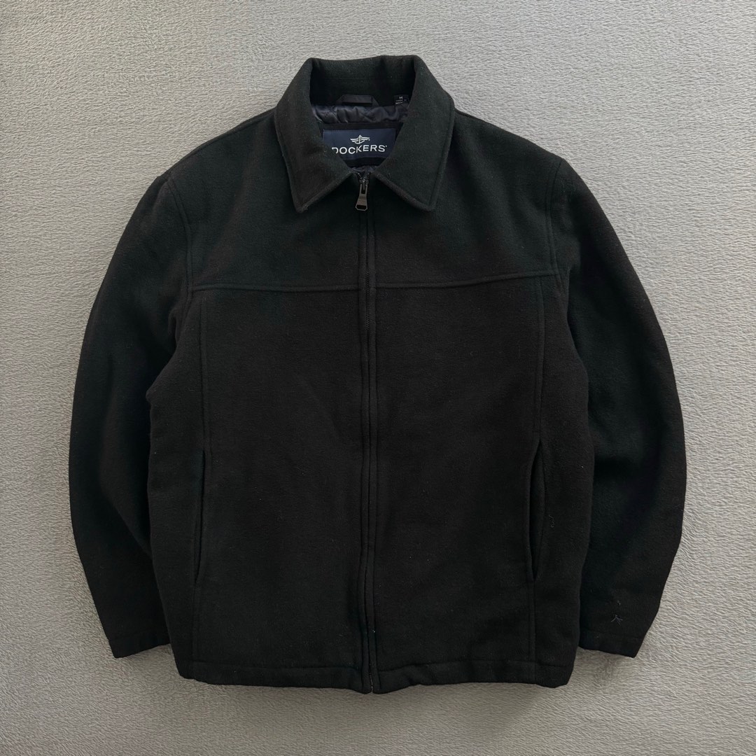 Docker Wool Jacket Men s Fashion Coats Jackets and Outerwear on