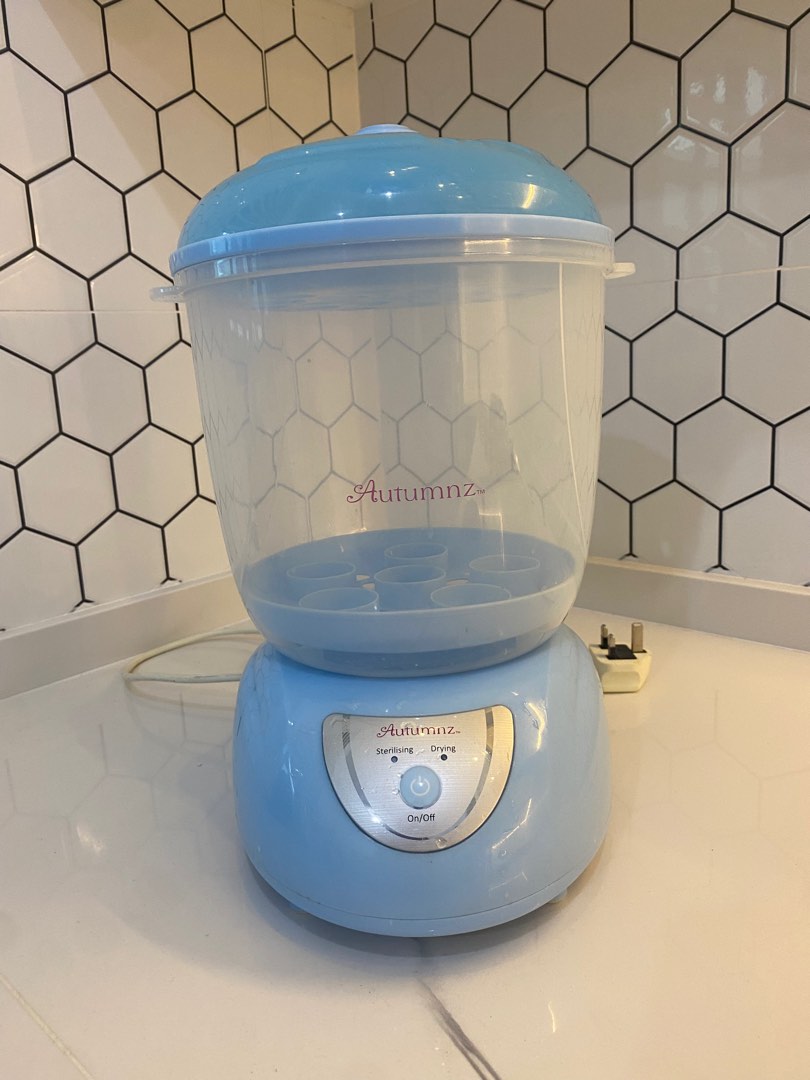 Electric steriliser and dryer clearance