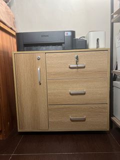 Mini Office Cabinet Organizer with Drawer