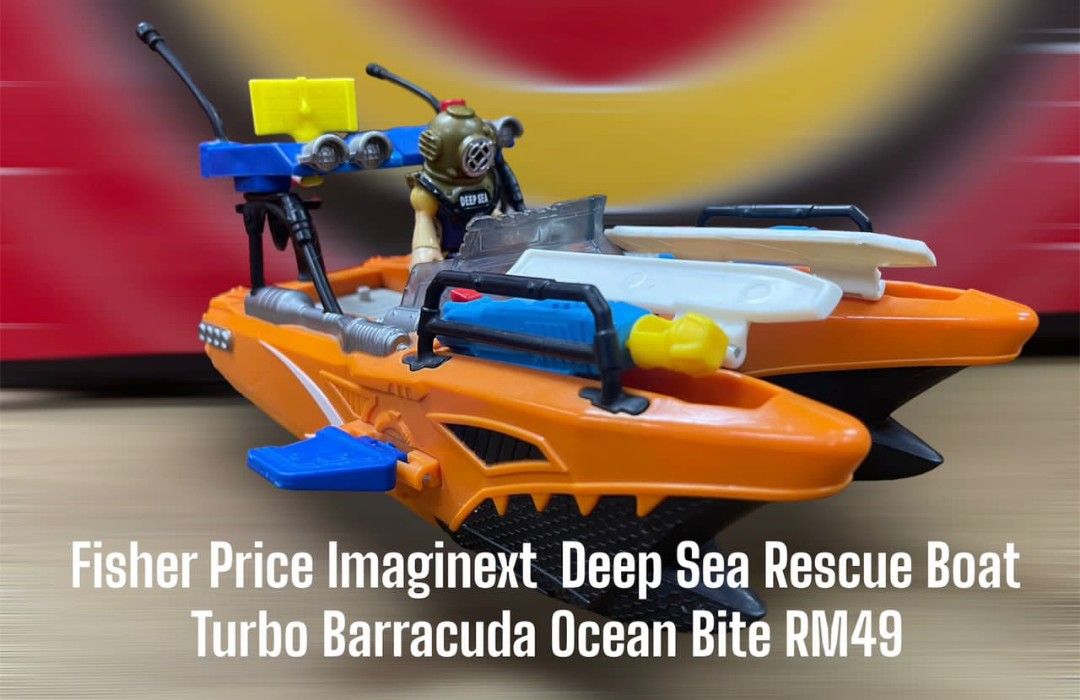 Fisher Price Imaginext Rescue Boat