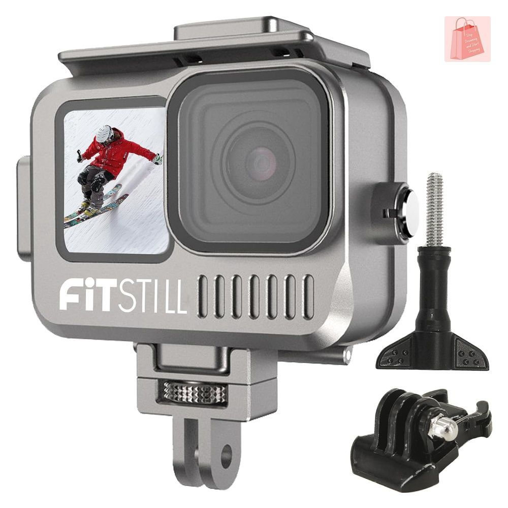 FitStill 60M Aluminum Alloy Waterproof Case for Go Pro Hero12 - Main Image