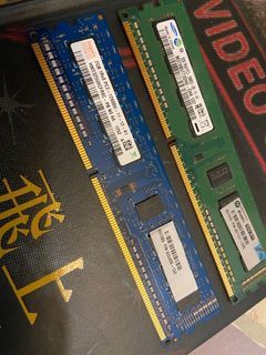 For Desktop 2pcs of 2 GB DDR3 Ram Original