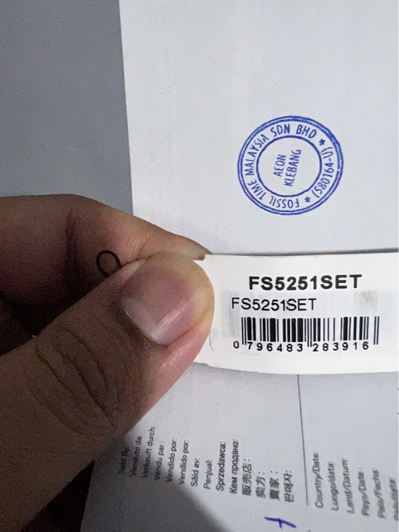 Fossil aeon klebang sales