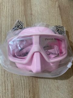 Freediving/ Snorkeling Mask Pink