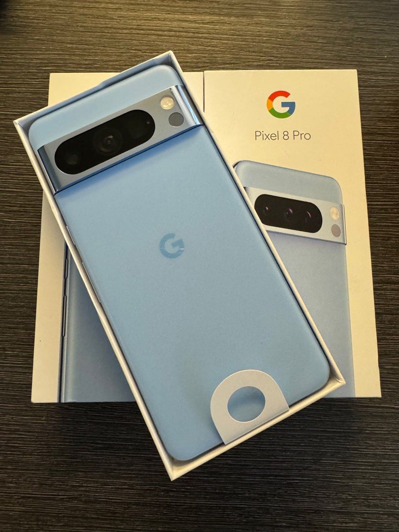 Google Pixel 8 Pro Bay Blue 128gb, 手提電話, 手機, Android 安卓