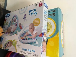 Grow N Play Baby Mat and Moses Basket both for only P1200