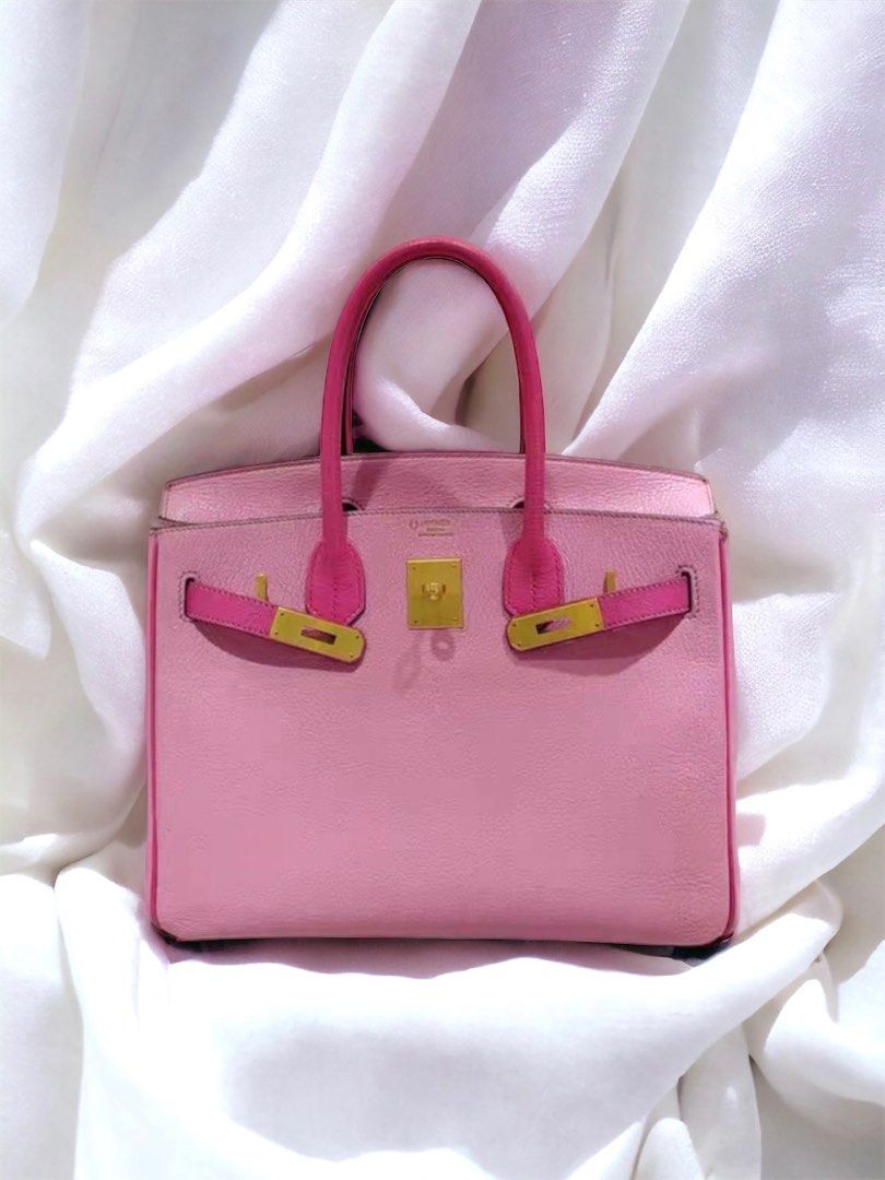Hermes birkin bubblegum pink top