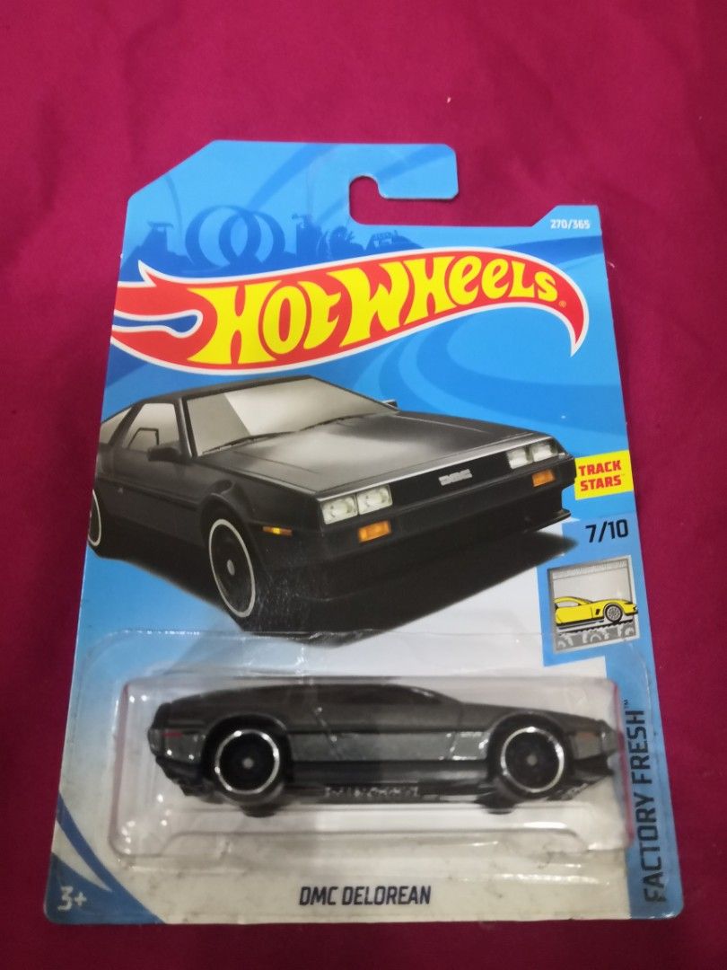 Dmc delorean hot wheels 2025 2018