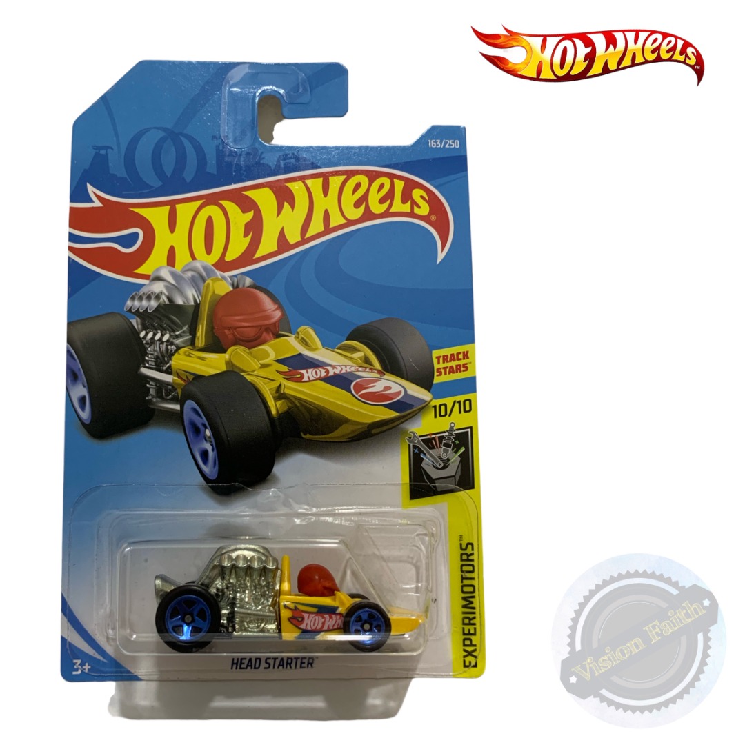 HOT WHEELS EXPERIMOTORS 2019 163 250 HEAD STARTER Hobbies