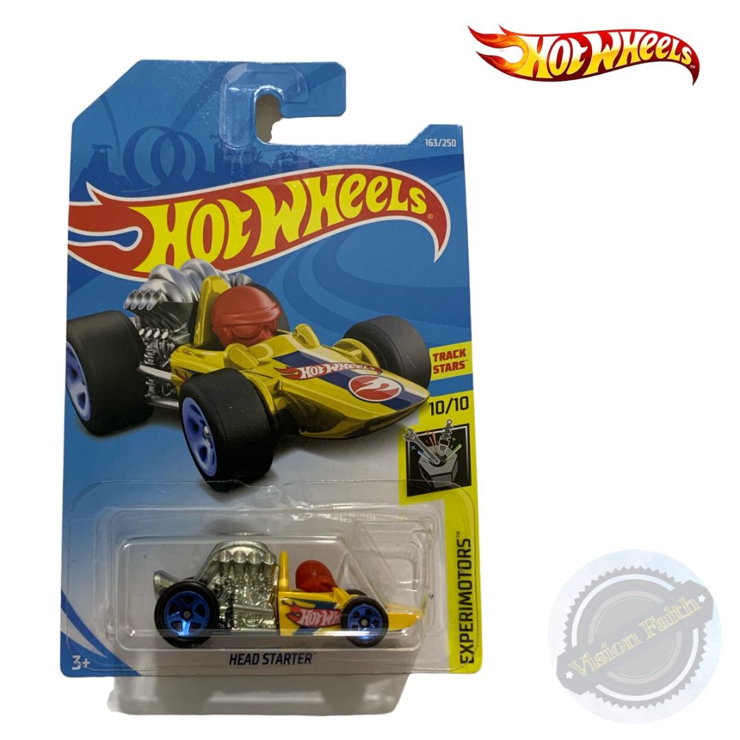 HOT WHEELS EXPERIMOTORS 2019 163 250 HEAD STARTER Hobbies