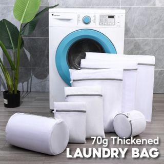 Laundry Bag Mesh Clothes Protection Bra Underwear Washing Bag Net Wash  Pouch Laundry Basket cloth Dobi Cuci Baju 洗衣网