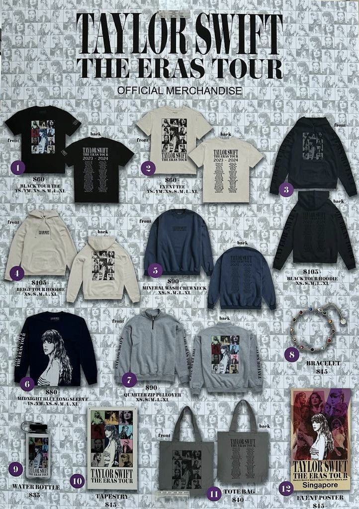 ERAS TOUR MERCH - ミュージシャン