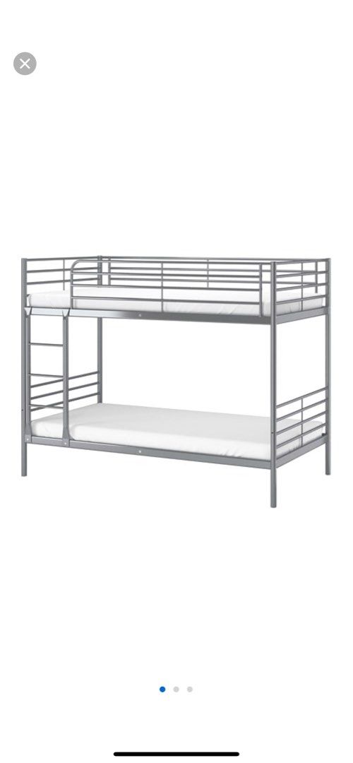 Ikea svarta double sales loft bed