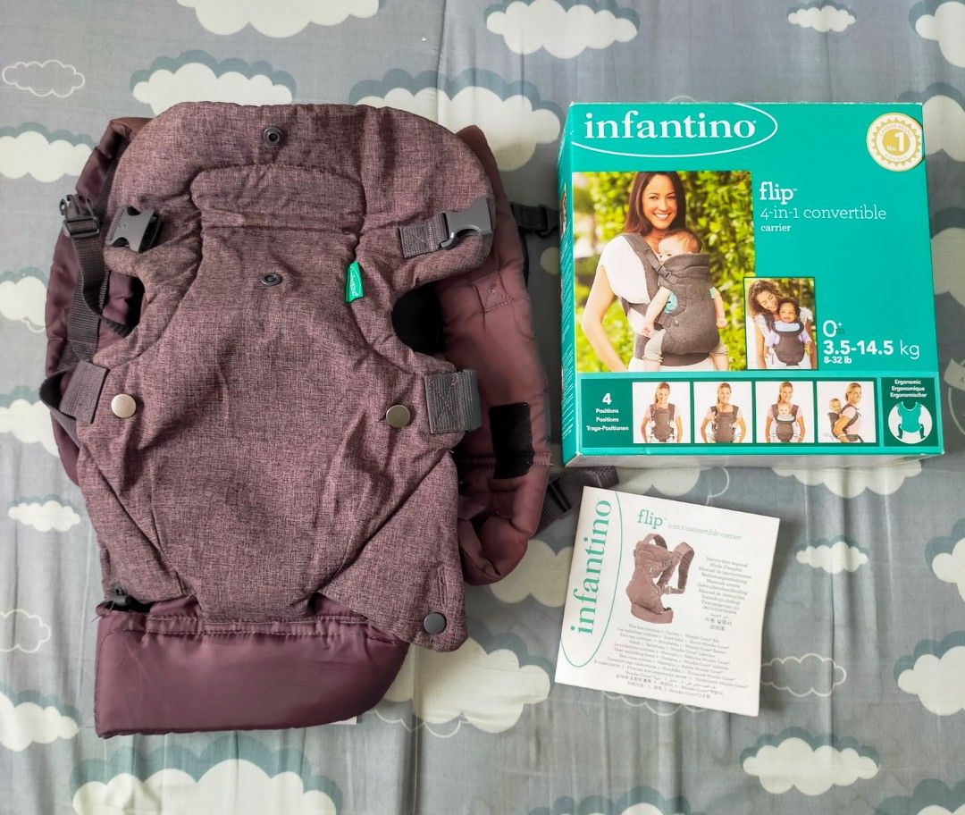 Infantino 4 in 1 convertible cheap carrier manual