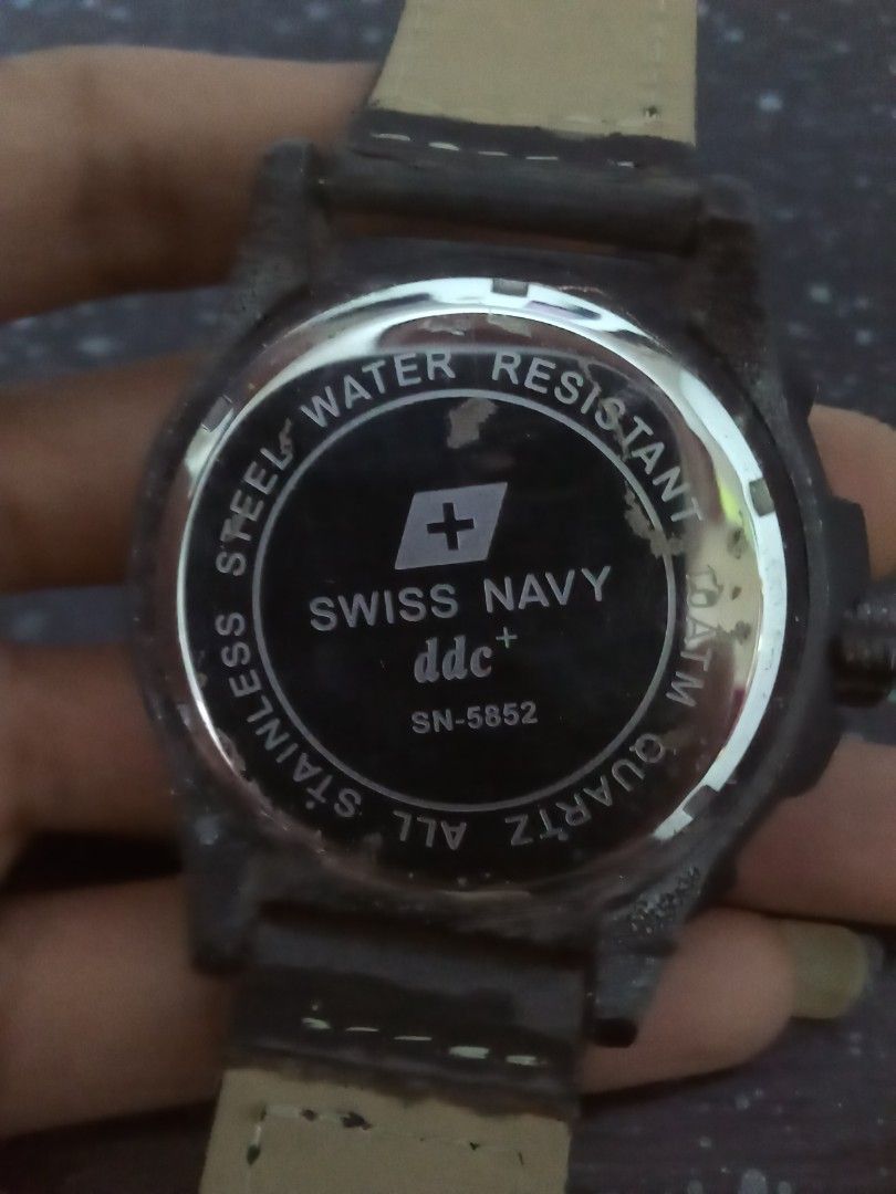 Jam tangan Swiss navy ddc