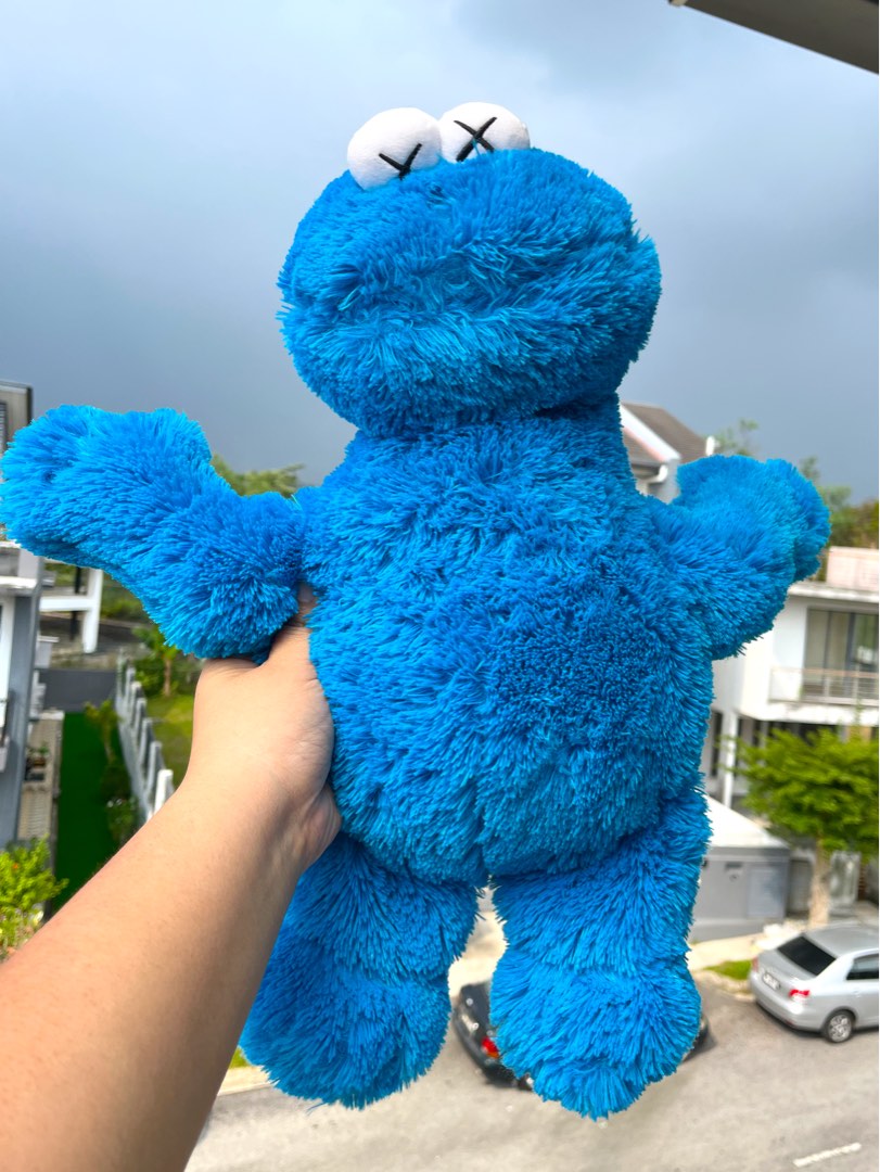 KAWS X SESAME STREET X UNIQLO Cookie Monster Plush Hobbies Toys