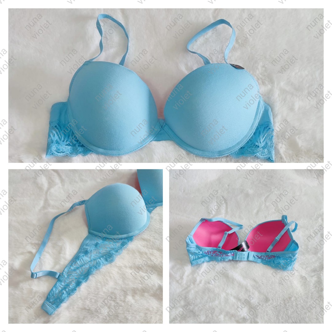 Dress Cici Blue Pushup Bra for Small Breast 2PACK, EU Bra Size 38 : Buy  Online at Best Price in KSA - Souq is now : Fashion