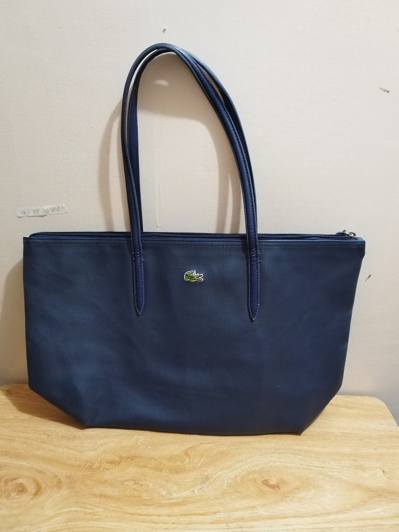 Navy blue lacoste bag online