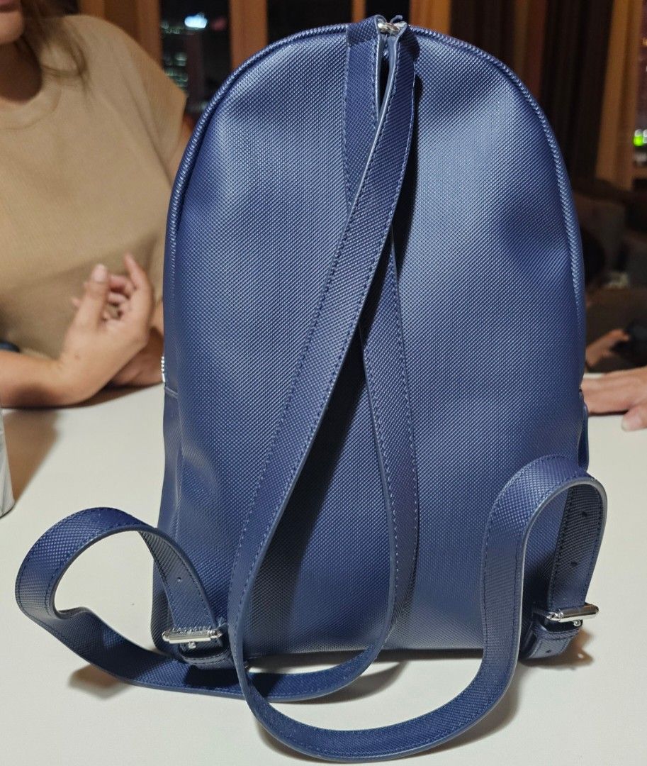 Women's daily classic coated piqué canvas backpack cheap