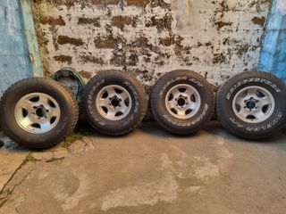 LC80 mags with tires