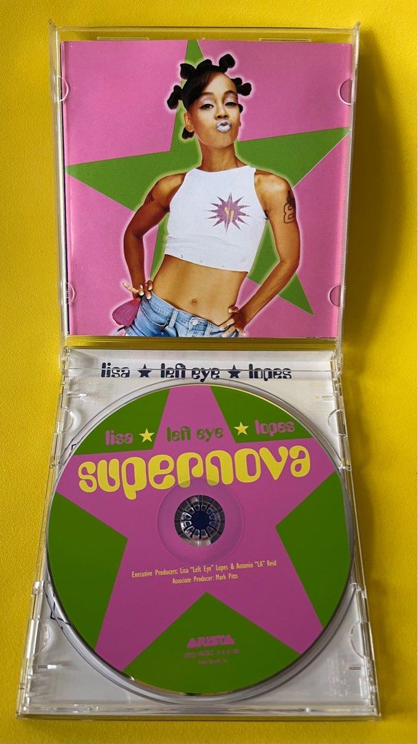 Lisa “Left Eye” Lopes Supernova CD + The Block Party CD Single + The Block  Party CD Promo Bundle of 3