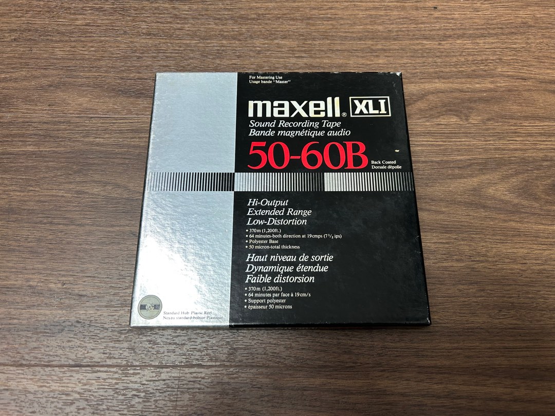 Maxell Reel to Reel Recording Tape, Audio, Soundbars, Speakers
