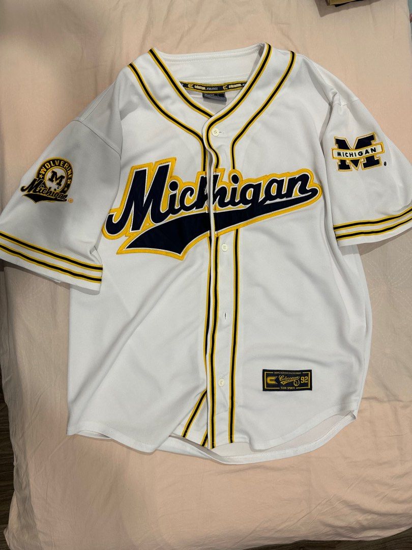 Michigan wolverines baseball sales jersey