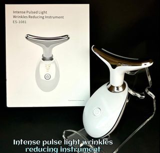 Neck Massager - Instant Neck And Face Lift, Tightens And Firms Skin, Reduces Wrinkles And Fine Lines