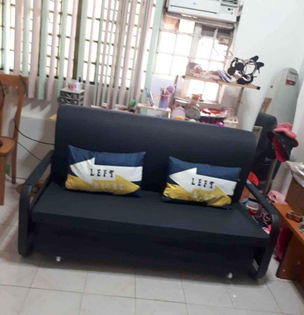 NEW 3in1 SOFA BED WITH STORAGE and WITHOUT STORAGE (Category: Sofas) located in Manila. Submitted by beatrisloyola (Listing ID 1290618206, Image 3). Description: NEW 3in1 SOFA BED WITH STORAGE and WITHOUT STORAGE King Size: 180x190cm Color: Dark Gray, Blue , Beige Queen Size: 150x190cm Color: light gray, dark gray, blue brown Double Size: 120x190cm (without storage Color: Gray, White Double (with storage Size: 120x190cm (with storage Color: dark 