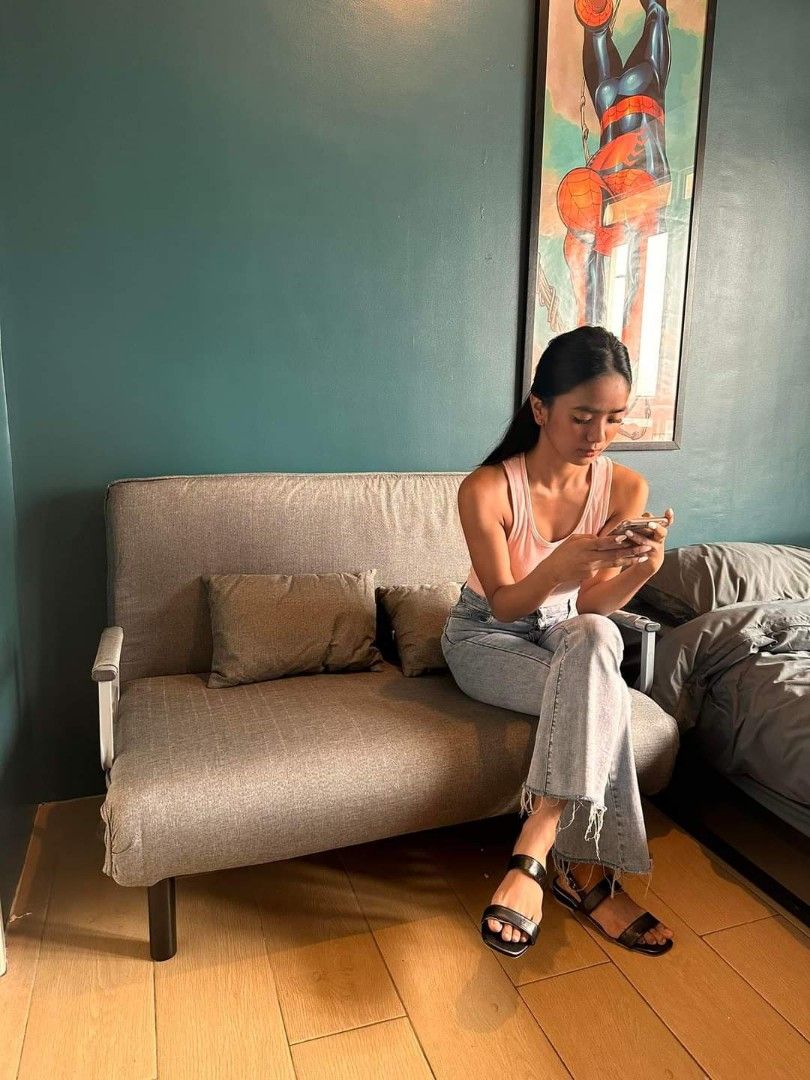 NEW 3in1 SOFA BED WITH STORAGE and WITHOUT STORAGE (Category: Sofas) located in Manila. Submitted by beatrisloyola (Listing ID 1290618206, Image 2). Description: NEW 3in1 SOFA BED WITH STORAGE and WITHOUT STORAGE King Size: 180x190cm Color: Dark Gray, Blue , Beige Queen Size: 150x190cm Color: light gray, dark gray, blue brown Double Size: 120x190cm (without storage Color: Gray, White Double (with storage Size: 120x190cm (with storage Color: dark 