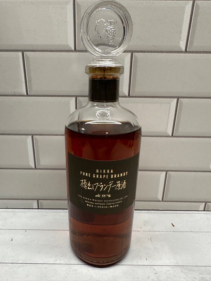 Nikka Pure Grape Brandy 樽出原酒55.7% 500ml, 嘢食& 嘢飲, 酒精飲料