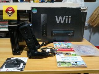 Nintendo Wii (Family Edition) [Black - 64gb, CFW; NTSC/USA]