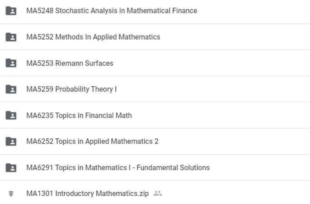 NUS Math Notes (Category: Textbooks) located in Singapore. Submitted by nuswriters (Listing ID 1290525595, Image 8). Description: All the modules listed: $38.00 Per module: $8.00 Download link will be provided once payment is made. ALL YOU NEED to do well in school. What we have, we provide..