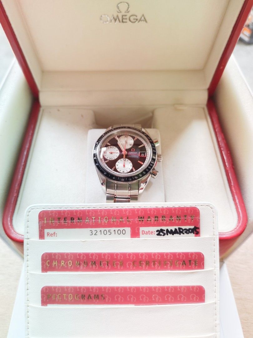 Omega Speedmaster Date (Category: Luxury Watches) located in Manila. Submitted by omegatime (Listing ID 1290522880, Image 1). Description: Omega Speedmaster Date Ref. 3210.51.00 Automatic Chronograph, date Case size 40mm Sapphire cyrstal Condition 9/10 Complete set.