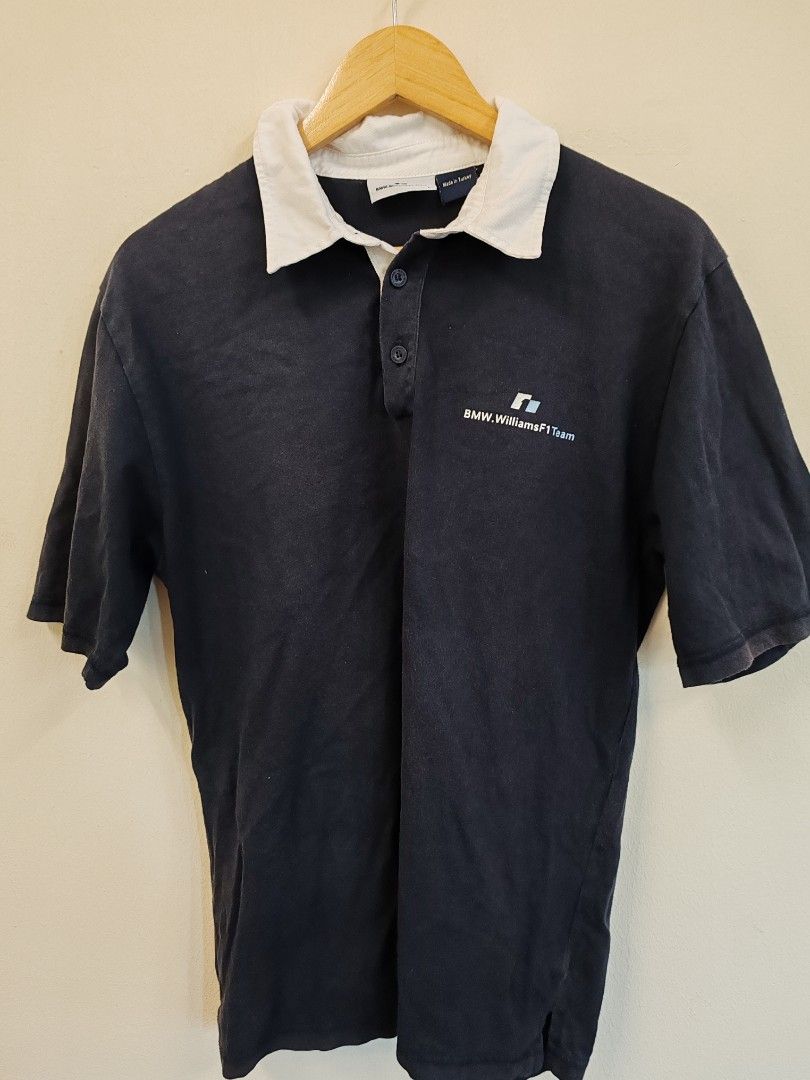 Original F1 BMW Williams polo shirt Size L pit 21x28