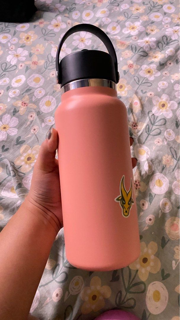 Original Hydroflask 32oz Standard Flex Straw Cap Grapefruit edition