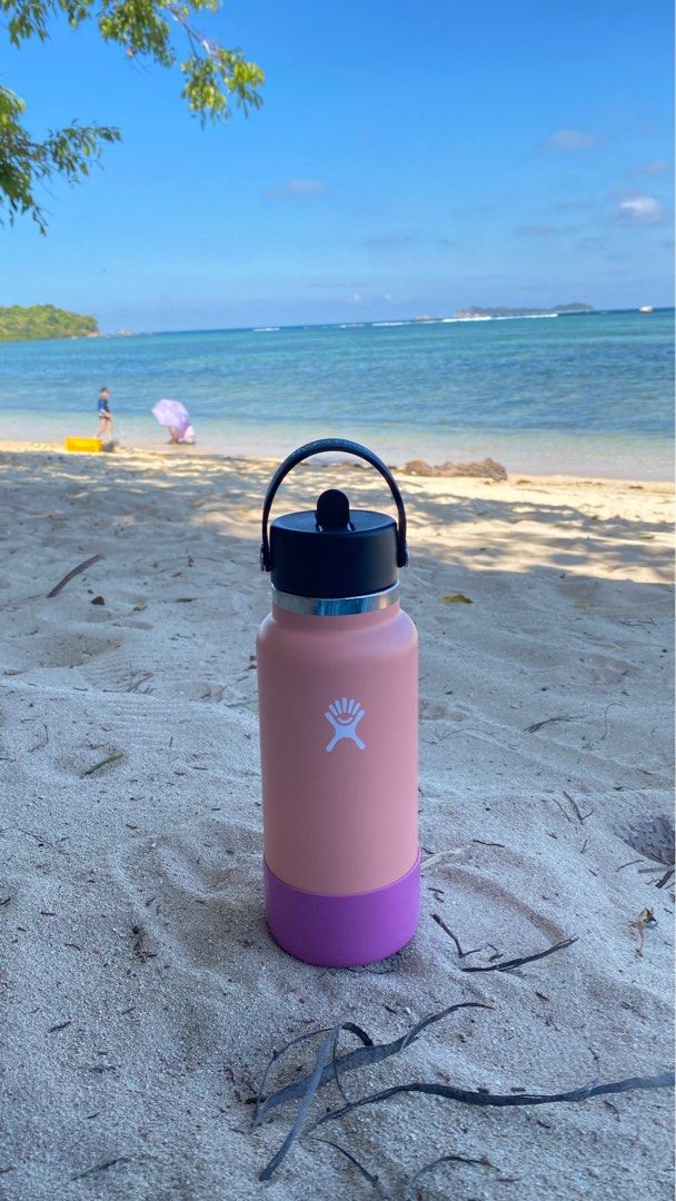 Original Hydroflask 32oz Standard Flex Straw Cap Grapefruit edition