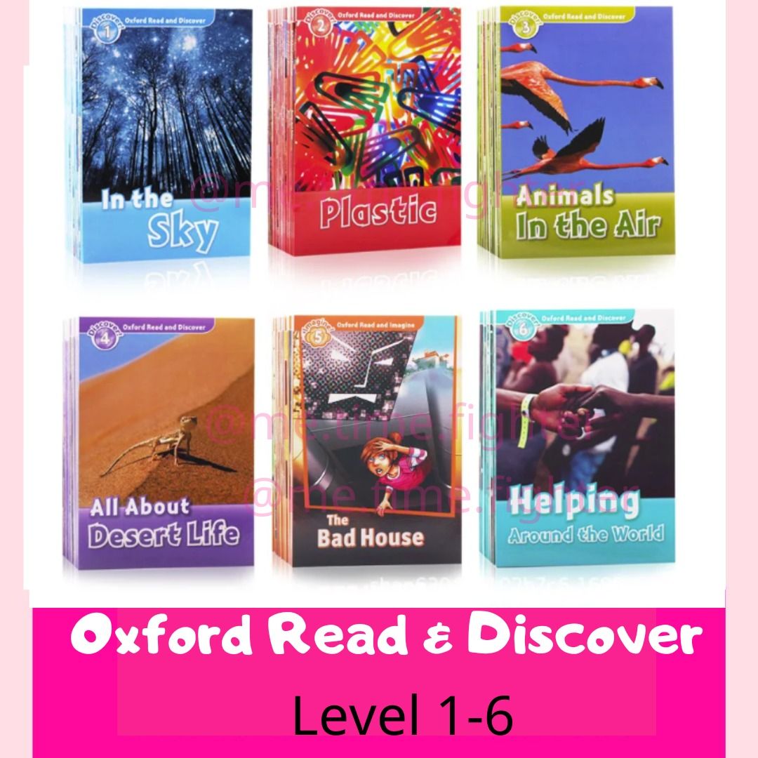 ［🚚現貨包郵］Oxford Read and Discover / Imagine (level 1-6) 即買即寄