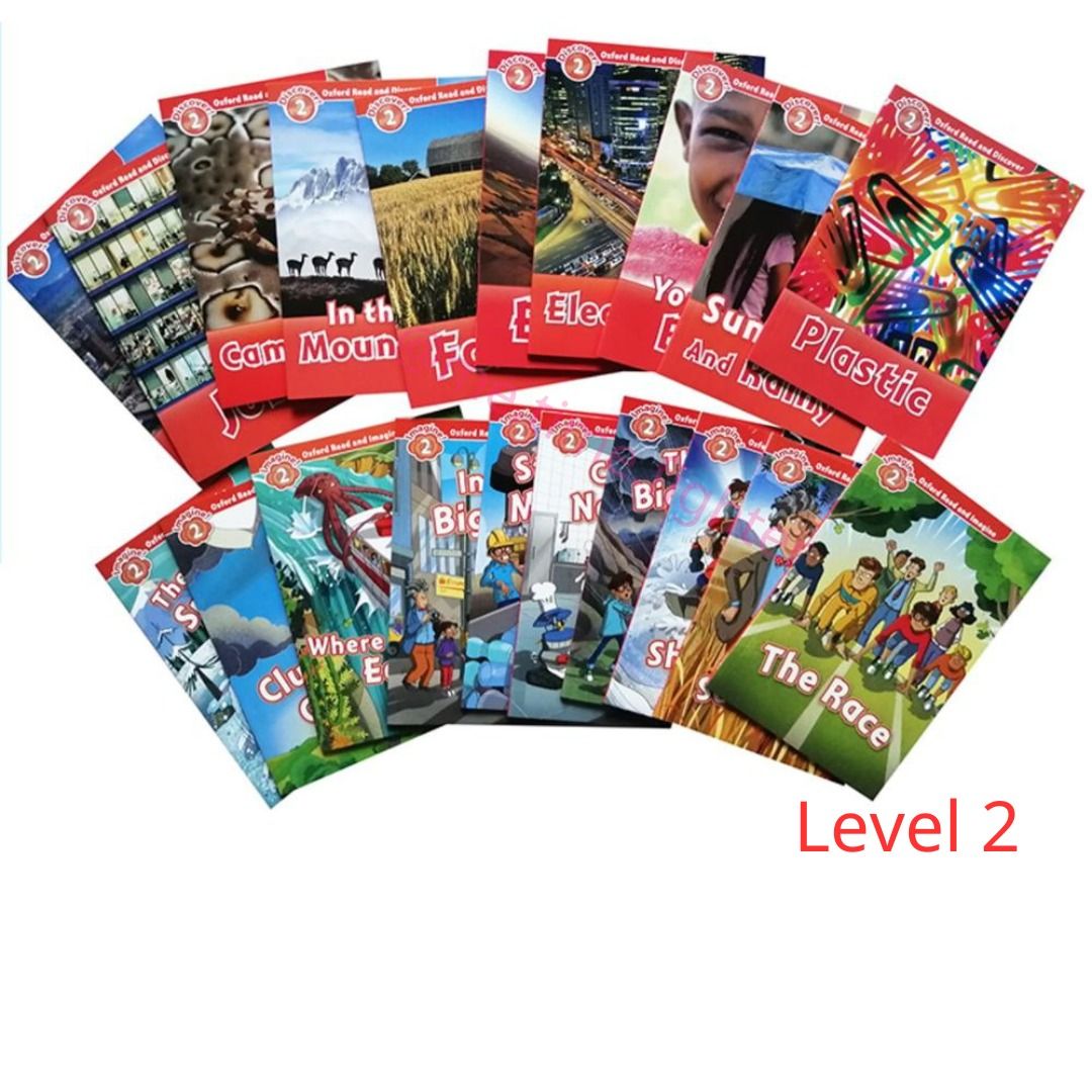 🚚現貨包郵］Oxford Read and Discover / Imagine (level 1-6) 即買即寄, 興趣及遊戲, 書本& 文具,  兒童書籍- Carousell