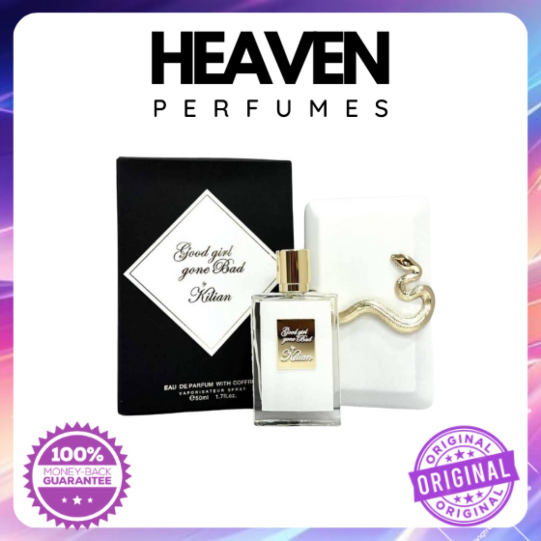 (P1098) GOOD GIRL GONE BAD BY KILIAN EDP WITH COFFRET 50ML SNAKE BOX  PERFUME, Beauty & Personal Care, Fragrance & Deodorants on Carousell
