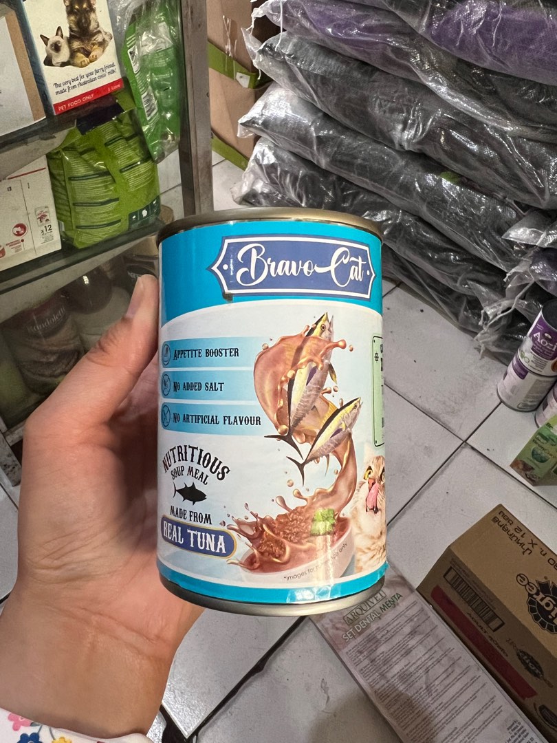 Pet Plus Bravo Cat Wet Cat Food Tuna in Broth 400g